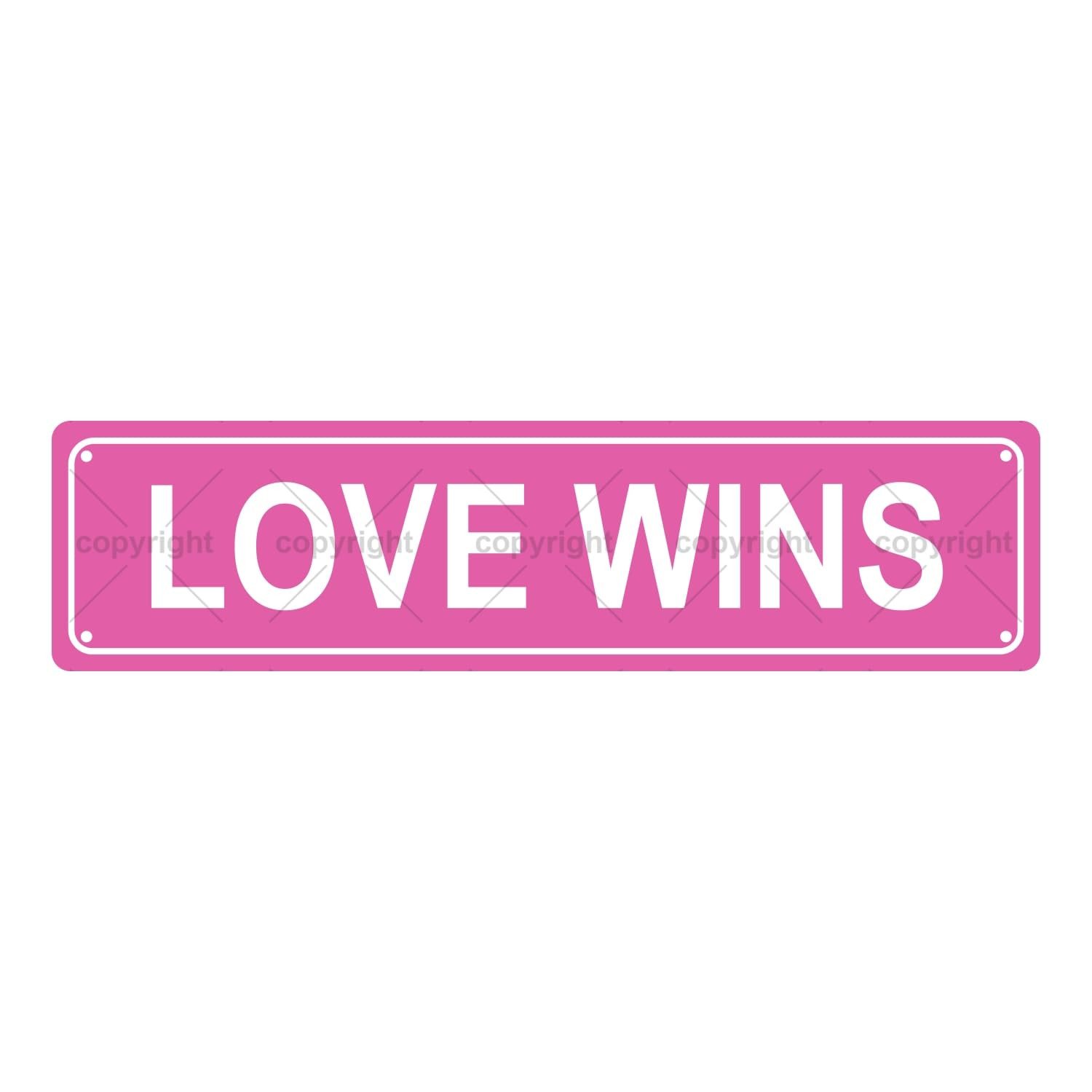 LOVE WINS OPINION Metal Tin Street Sign Bar Cafe Garage Cave Home Room Wall Bathroom Farmhouse Ga... | Amazon (US)