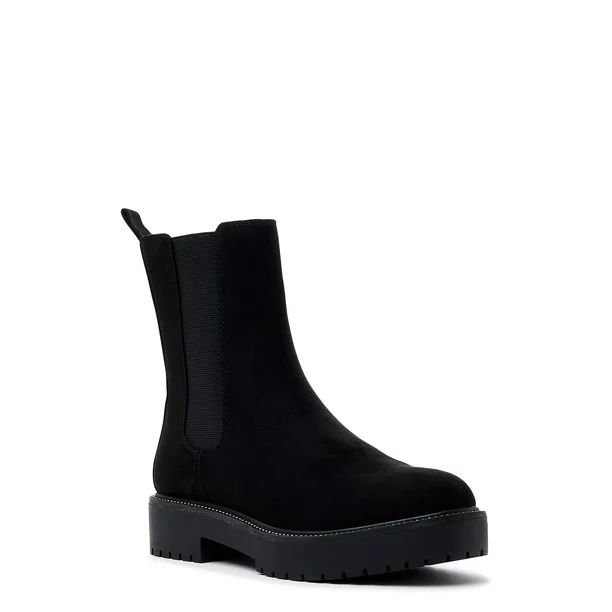 Time and Tru Women's Bling Chelsea Boots | Walmart (US)