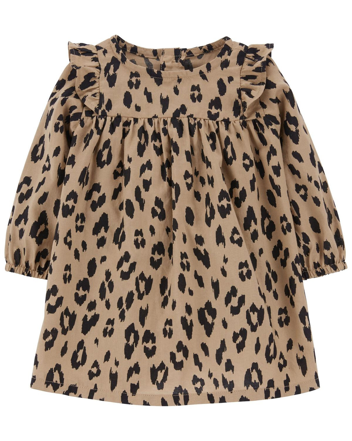 Brown Baby Leopard Twill Dress | carters.com | Carter's