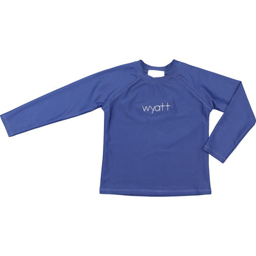 Navy Rashguard | Cecil and Lou