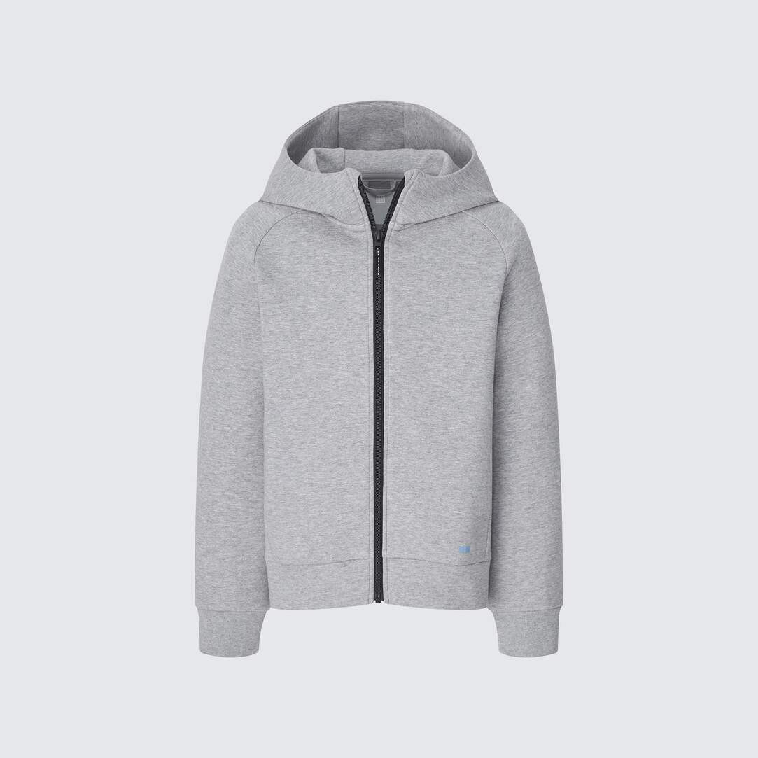 Kinder Ultra Stretch DRY Sweatjacke mit Kapuze | UNIQLO (DE)
