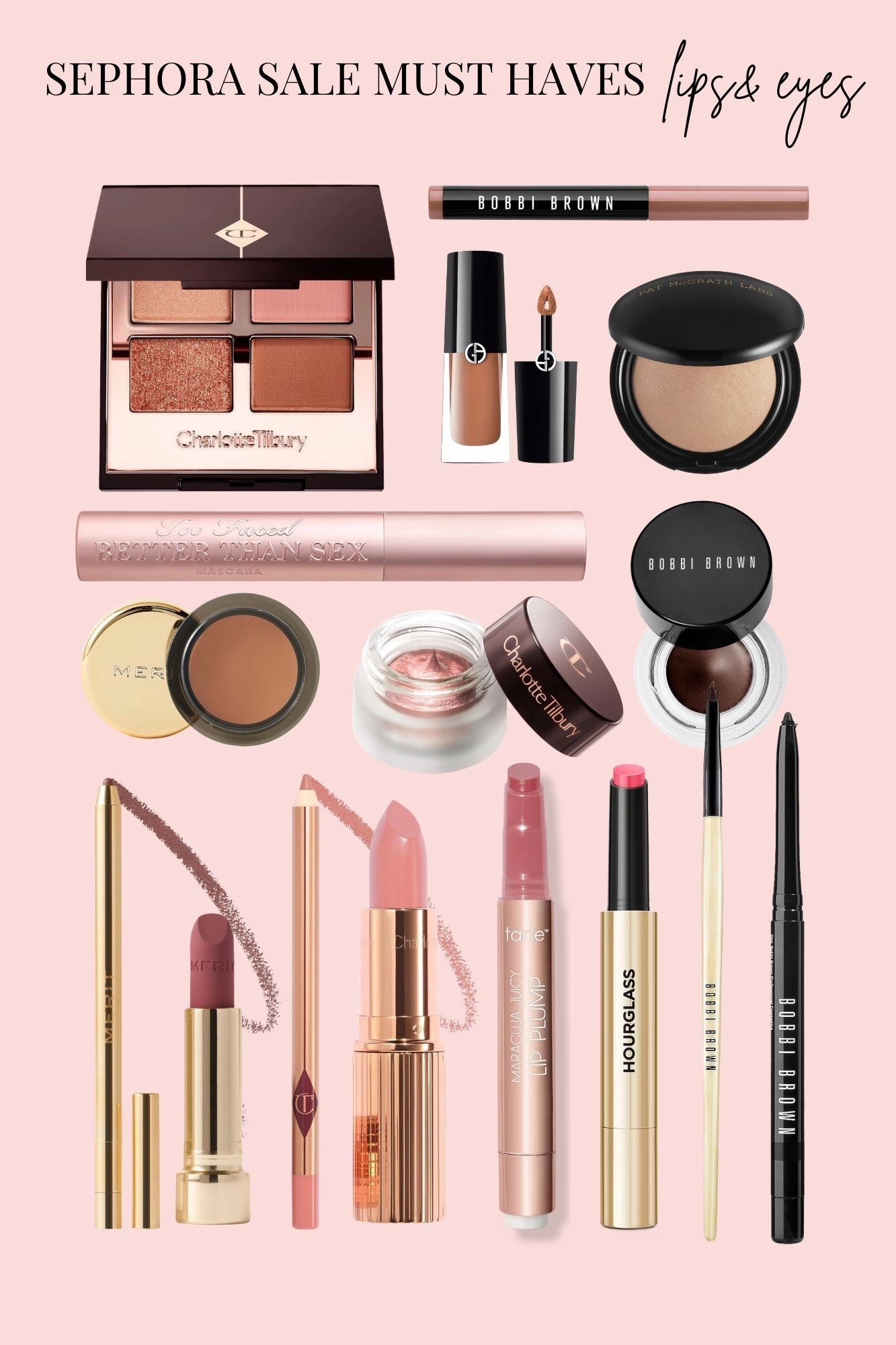 Lips & Eyes Sephora Sale Favorites 


#LTKBeauty #LTKSaleAlert #LTKOver40