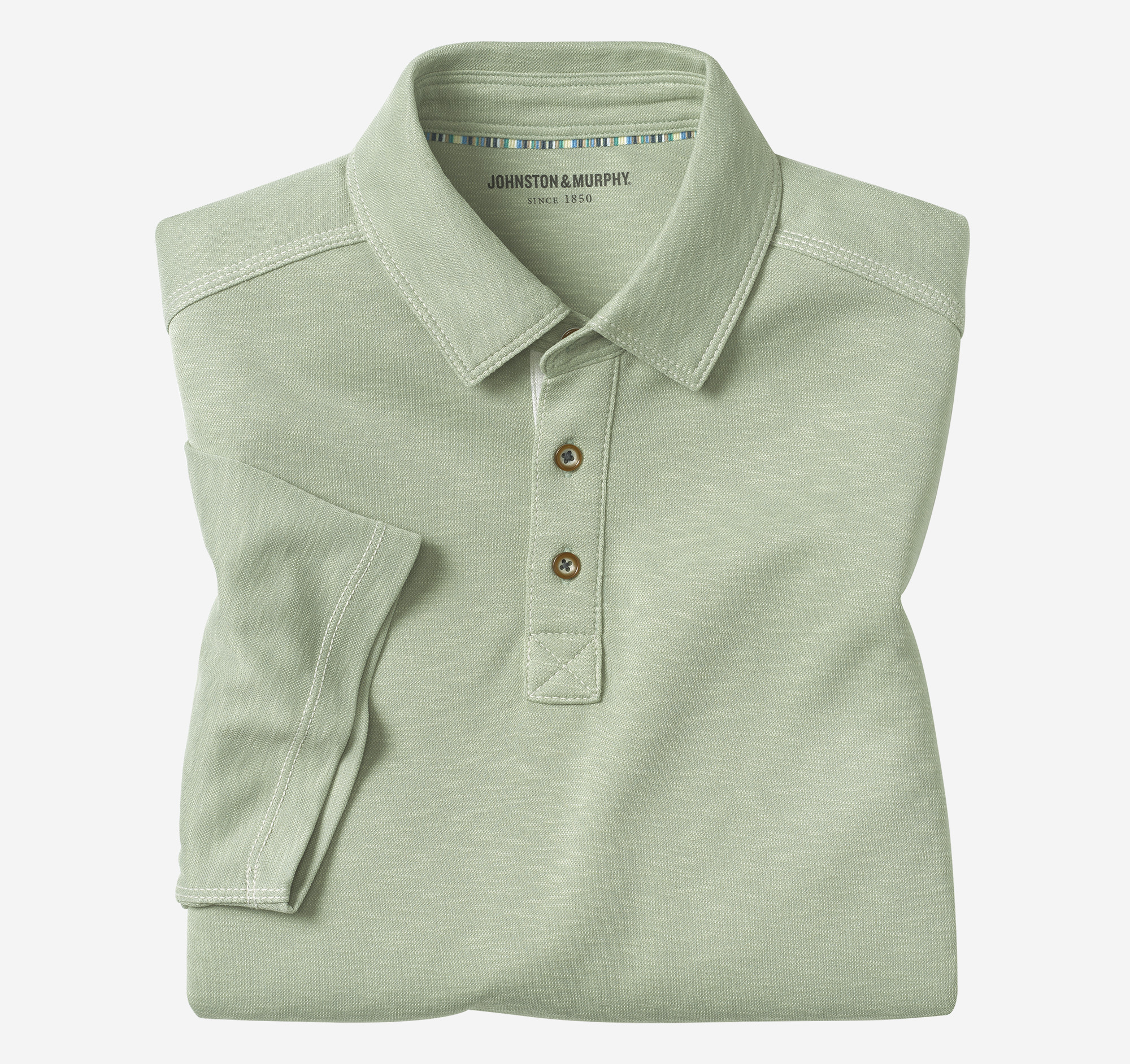 Vintage Slub Polo | Johnston & Murphy