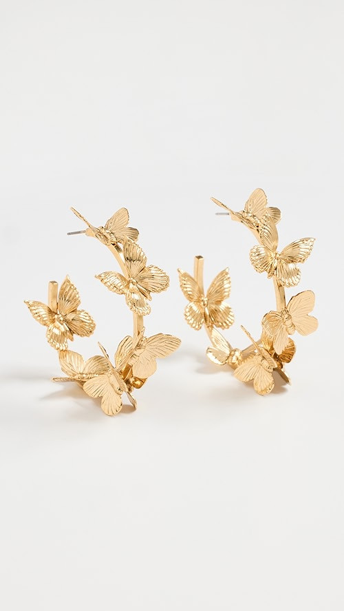 Aviana Hoop Earrings | Shopbop