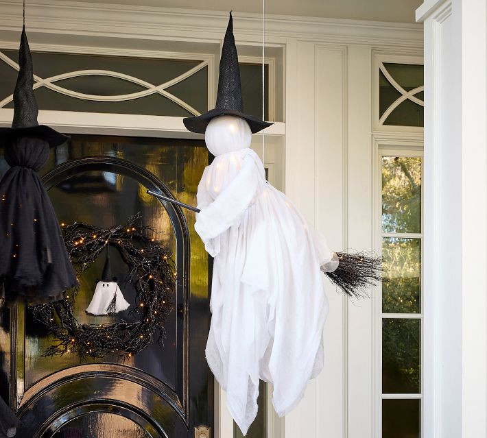 Lit Flying Witch | Pottery Barn (US)