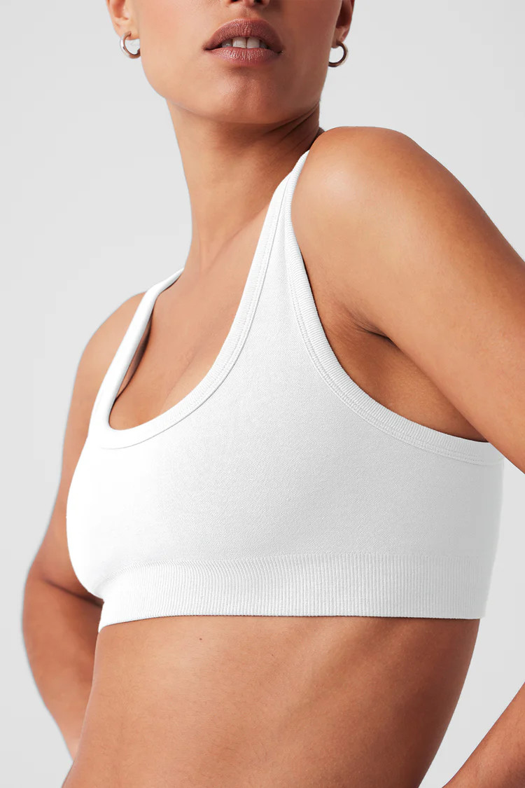 Seamless Chosen Bra - Gravel | Alo Yoga (US)