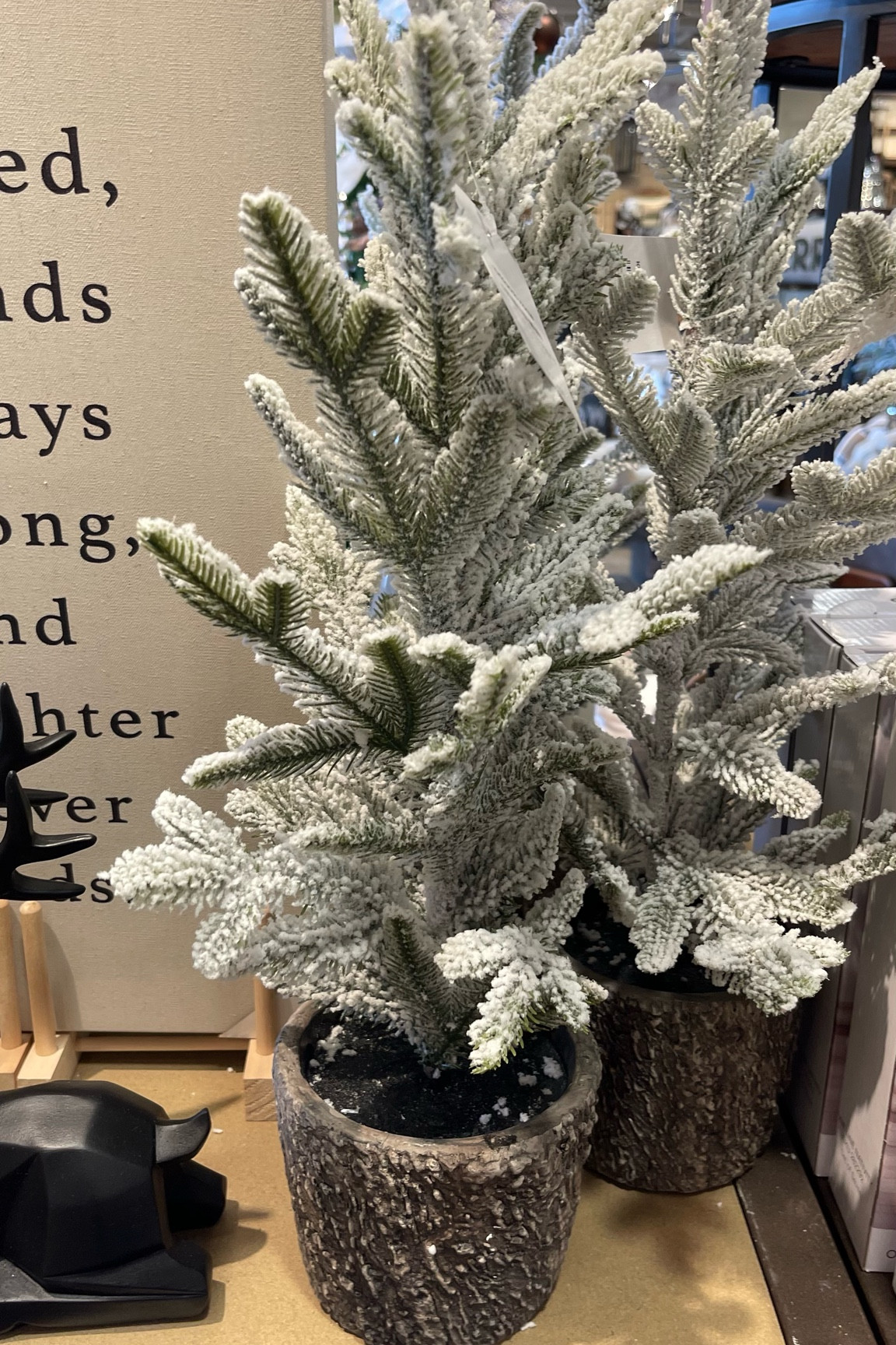 Kirkland Christmas Flocked Noble Fir Mini Tree in pot, Chritmas Home Decor

#LTKhome #LTKSeasonal #LTKHoliday