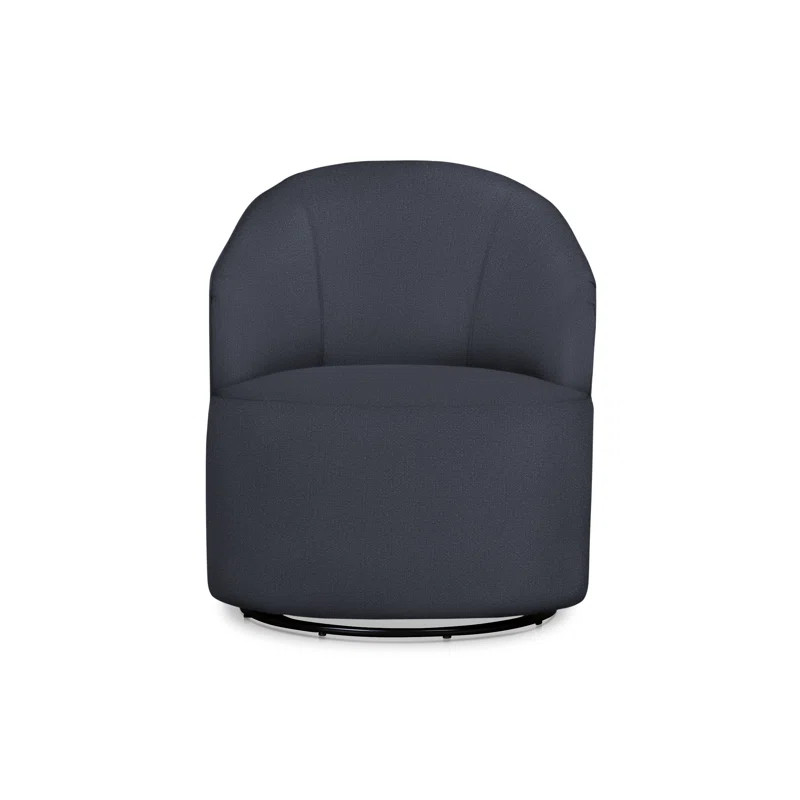 Deryn Upholstered Swivel Barrel Chair | Joss & Main