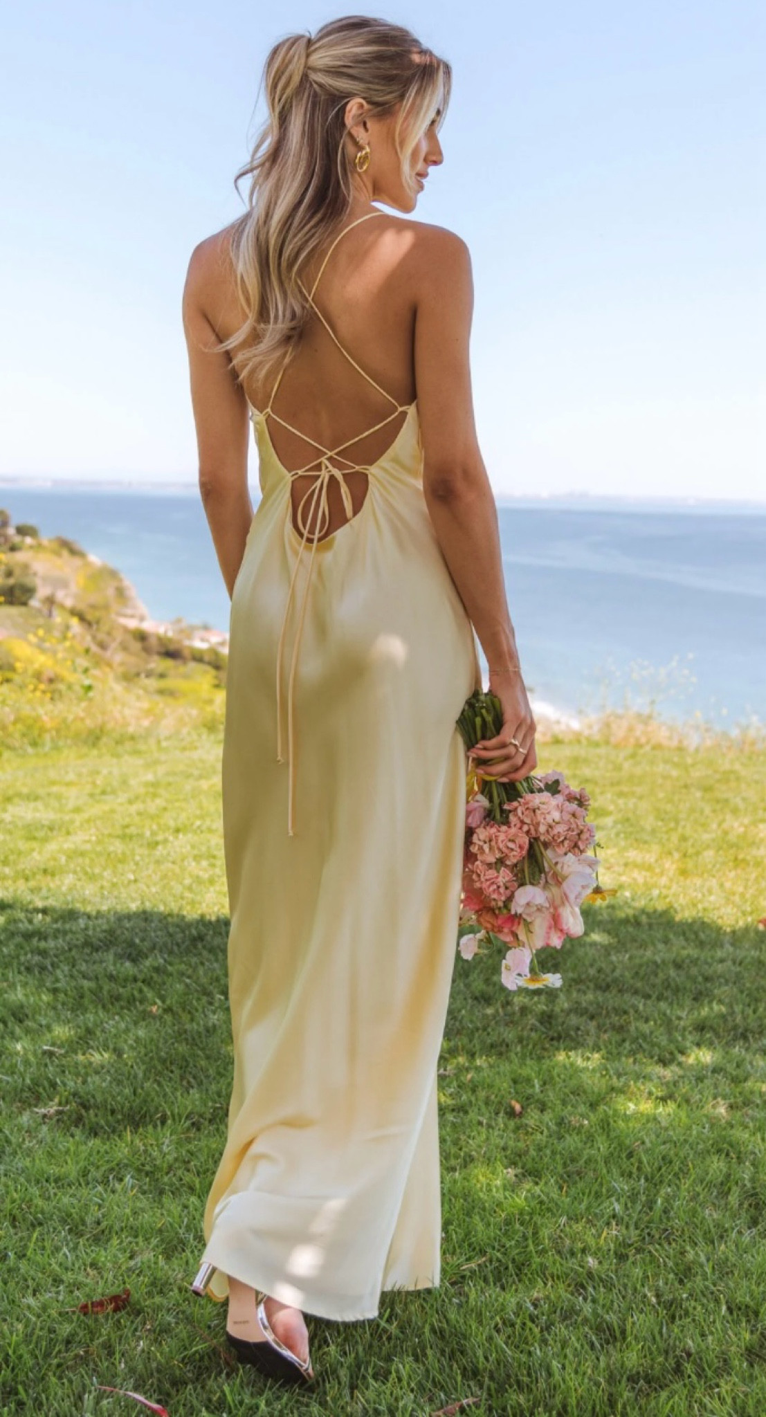 Show me your mumu pale yellow luxe satin bridesmaid dresses 

wedding guest dress, bridesmaid dress, yellow bridesmaid dress, spring maxi dress, spring dress, yellow dress, yellow wedding guest dress

#LTKSeasonal #LTKwedding #LTKstyletip