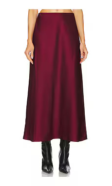 Favorite Daughter The Suzy Skirt in Sangria Nights from Revolve.com | Revolve Clothing (Global)