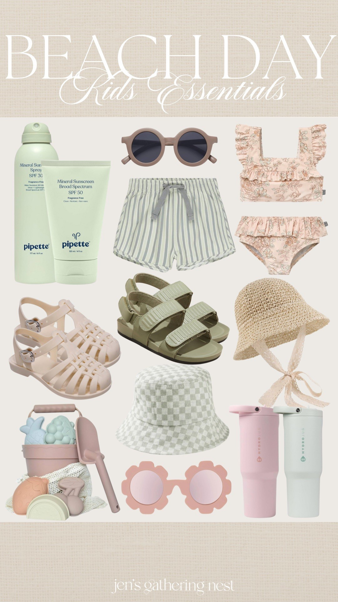 Beach day / pool day for the kids 🤍

#kidsswimsuit #girlsswimsuit #boysswimsuit #toddlerswimsuit #kidsbeachshoes #crocs #kidsbeachtoys #kidssunscreen #kidsvacation #beachessentials #kidsunglasses 

#LTKSwim #LTKFamily #LTKSeasonal