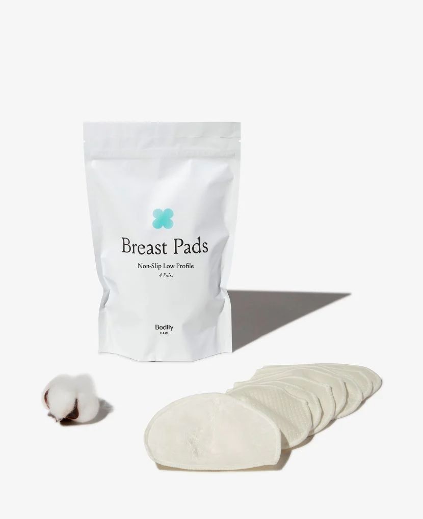 Organic Non-Slip Low Profile Nursing Pads: For Day-to-Night Wear | Bodily