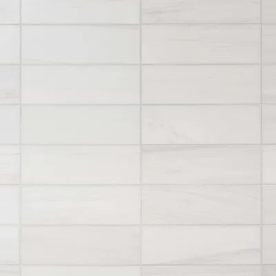 Bianco Dolomite 4x12 Polished Marble Subway Tile | Perigold
