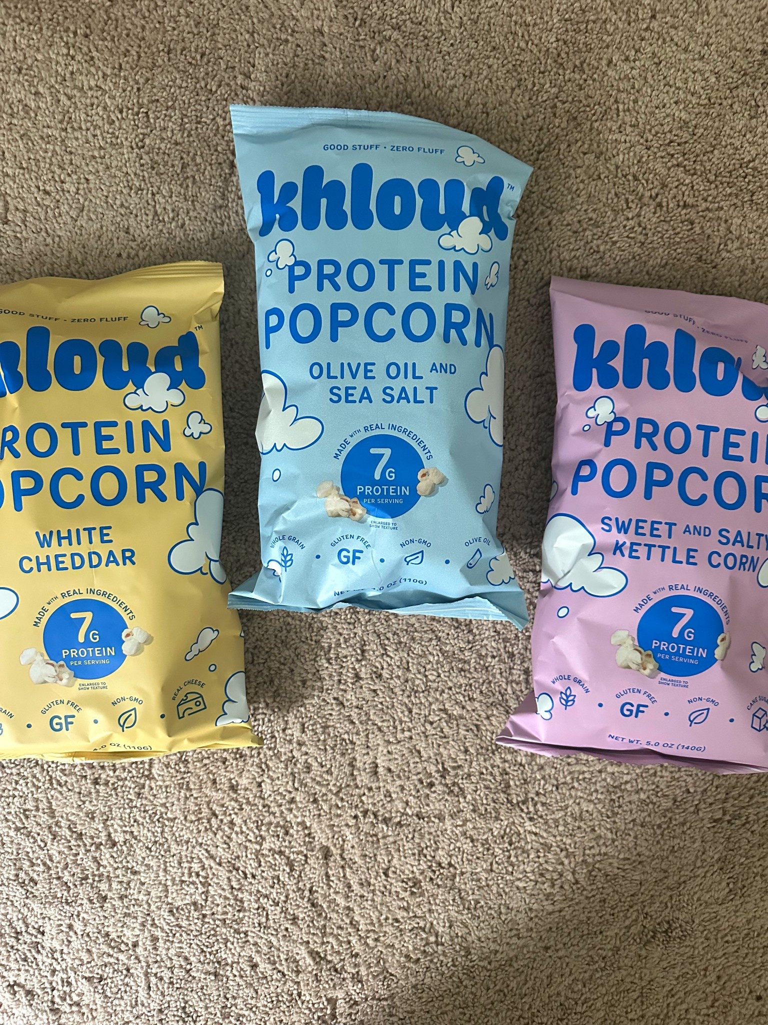 Khloud Protein Popcorn by Khloe Kardashian - my new favorite snack 🍿☁️

#LTKU