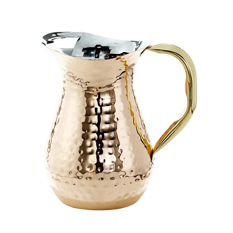 Hillyer Hammered Pitcher | Wayfair North America