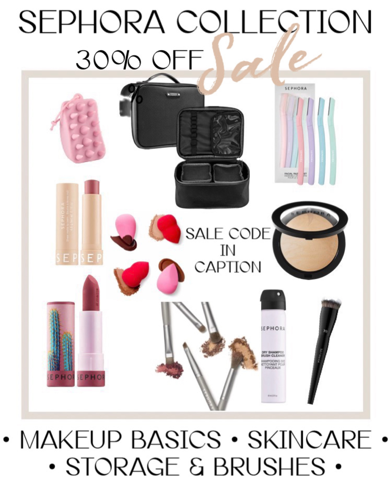 These are my picks for what's worth it at a steal of a deal rn! Use code: SAVENOW to get 30% off the SEPHORA Collection! There is so much more too, but add these to cart asap because they're selling out fast! Sale ends 4/24 #sephorasale #sephorahaul #makeupbrushsets #beautytrends 

#LTKFind #LTKbeauty #LTKsalealert