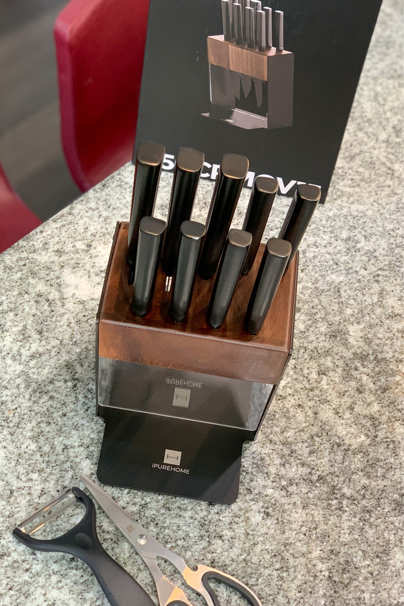 New Knife Set from iPUREHOME® Kitchen with Block, 12 Pcs #Knives #KnifeSet #Home #Kitchenware #Foodie 

#LTKhome
