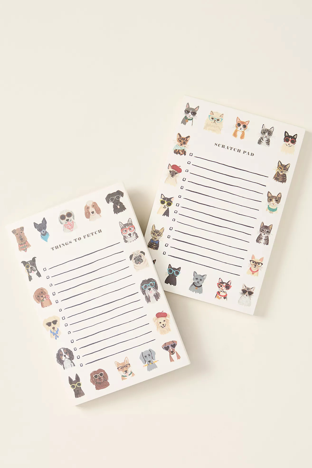 Rifle Paper Co. Animal Fill-in Notepad | Anthropologie (US)