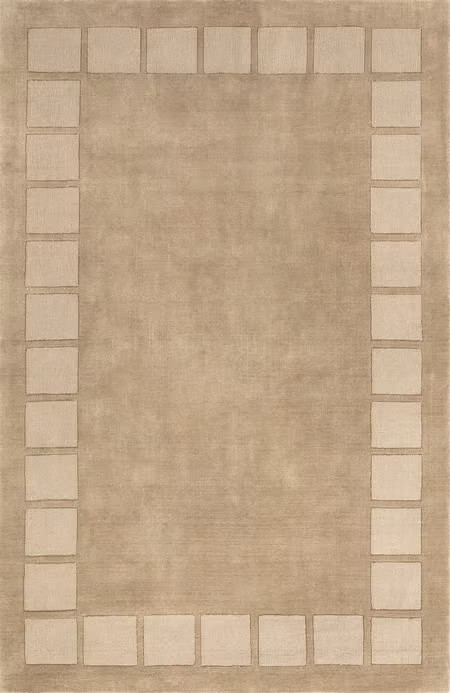 Fawn Petra High-Low Wool-Blend 8' x 10' Area Rug | Rugs USA