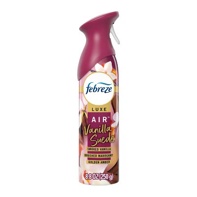 Febreze Luxe Air Mist - Vanilla Suede - 8.8oz | Target
