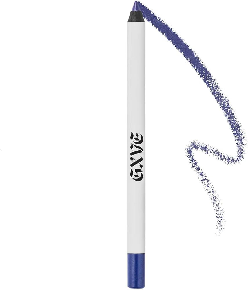 GXVE Line It Up 24 Hr Gel Pencil Waterproof Eyeliner .04 oz (Bathwater (Shimmering Cobalt Blue)) | Amazon (US)