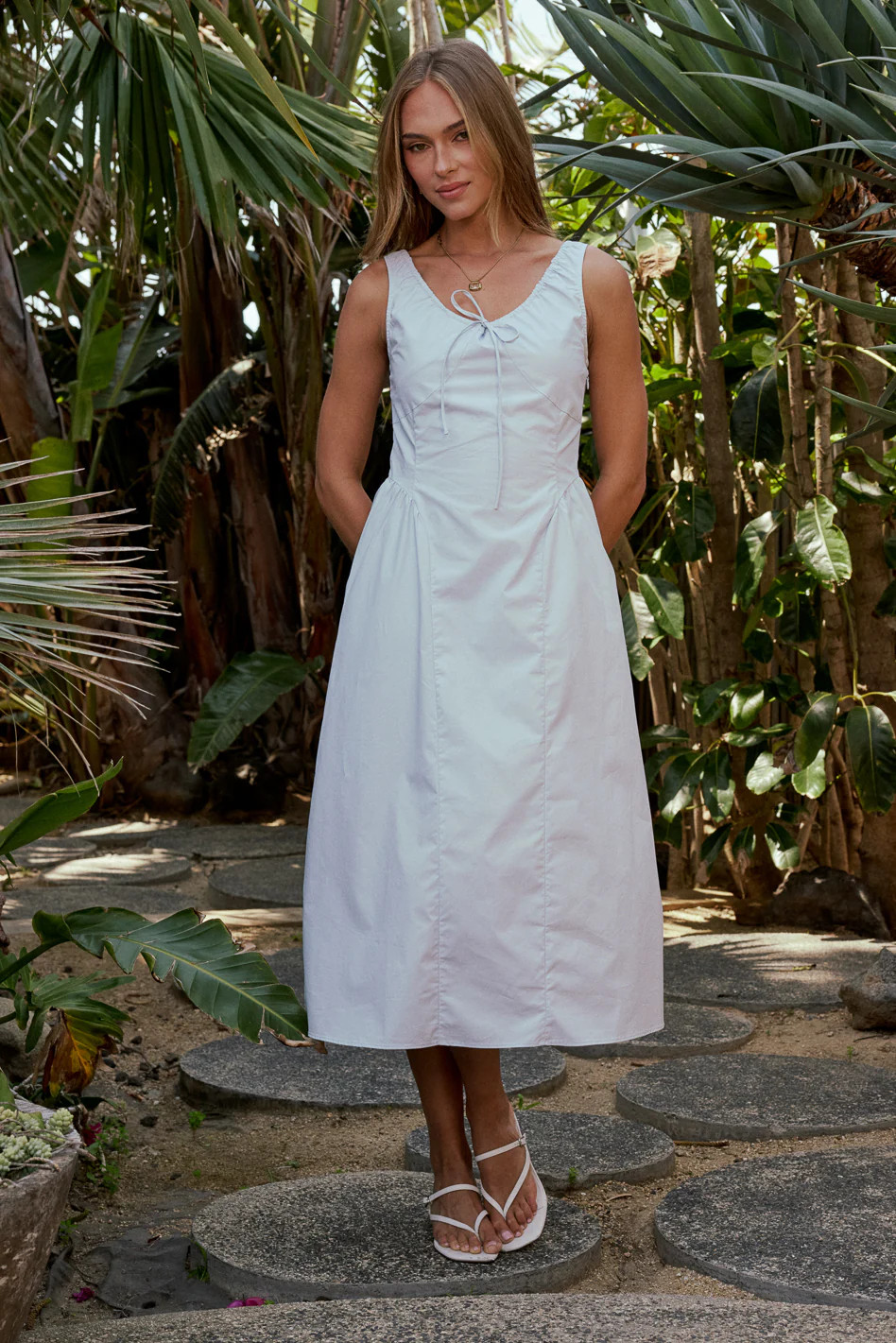 Maya Maxi Dress in Blue - FINAL SALE | Böhme US