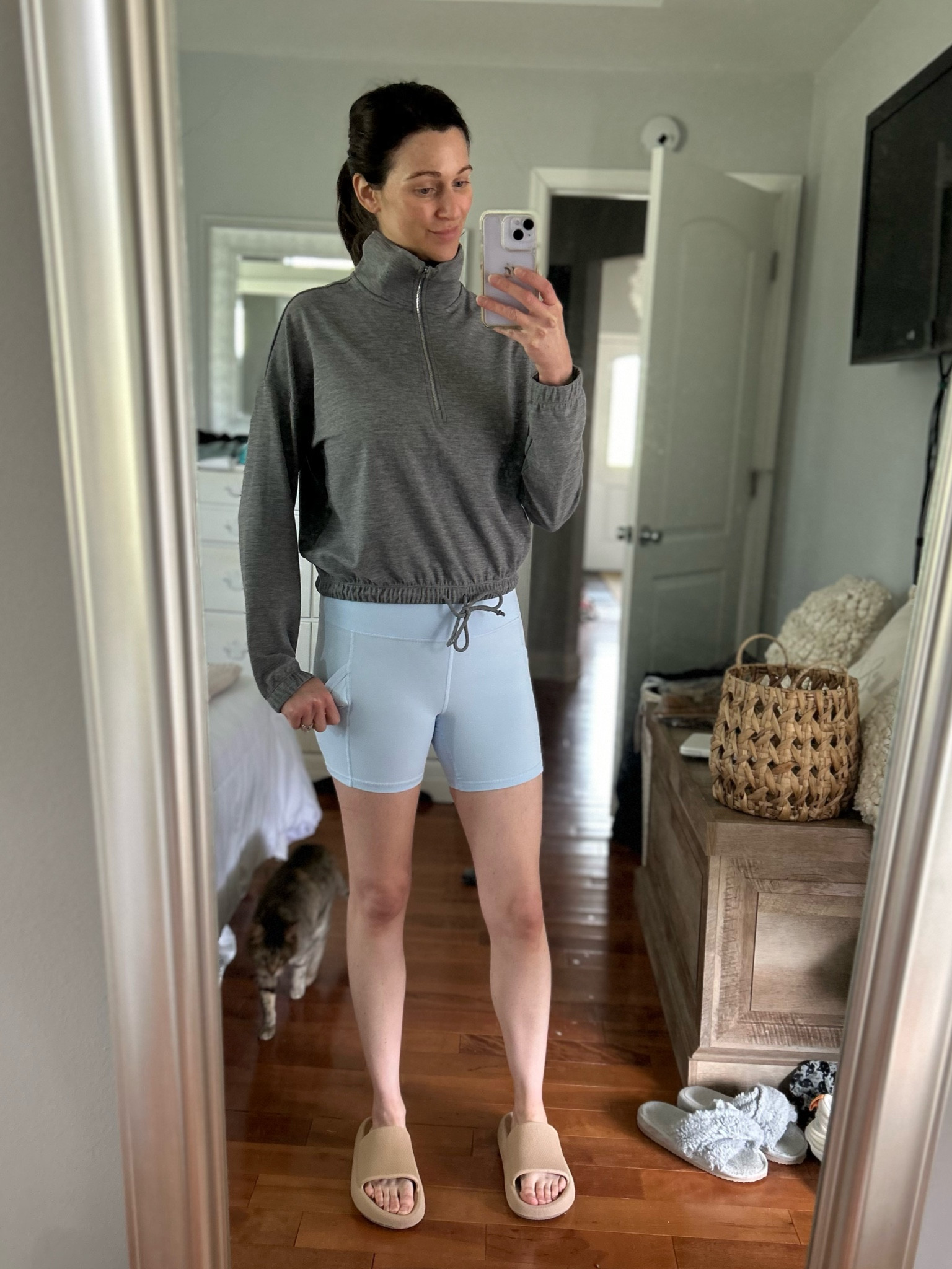 Currently 50% off when added to bag. Top is from my new favorite brand that uses environmentally friendly fibers. Everything feels so good and such high quality. 
#organicclothing 

#LTKActive #LTKSaleAlert