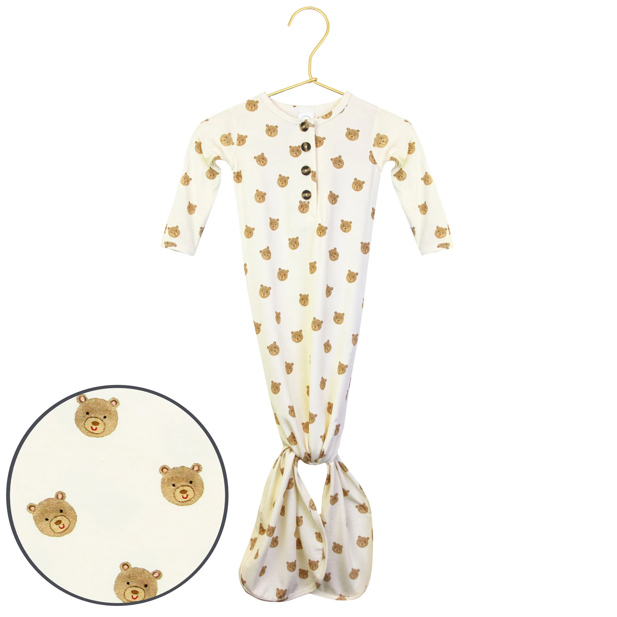 Teddy Knotted Gown | Lou Lou & Company