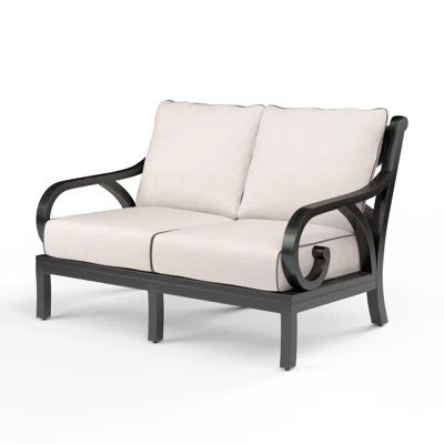 Monterey Metal Outdoor Loveseat with Cushion | Wayfair North America