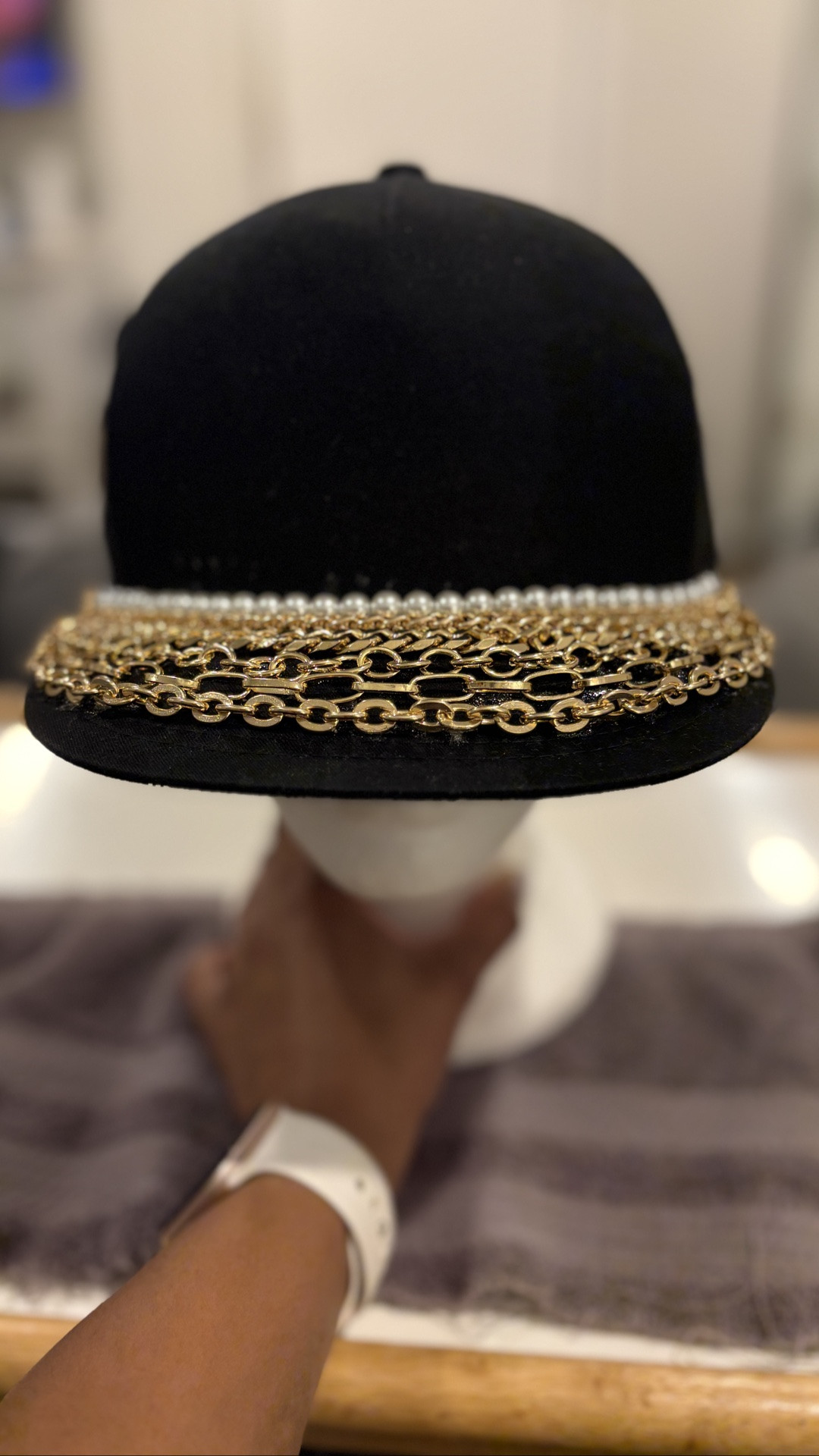 DIY trucker hat