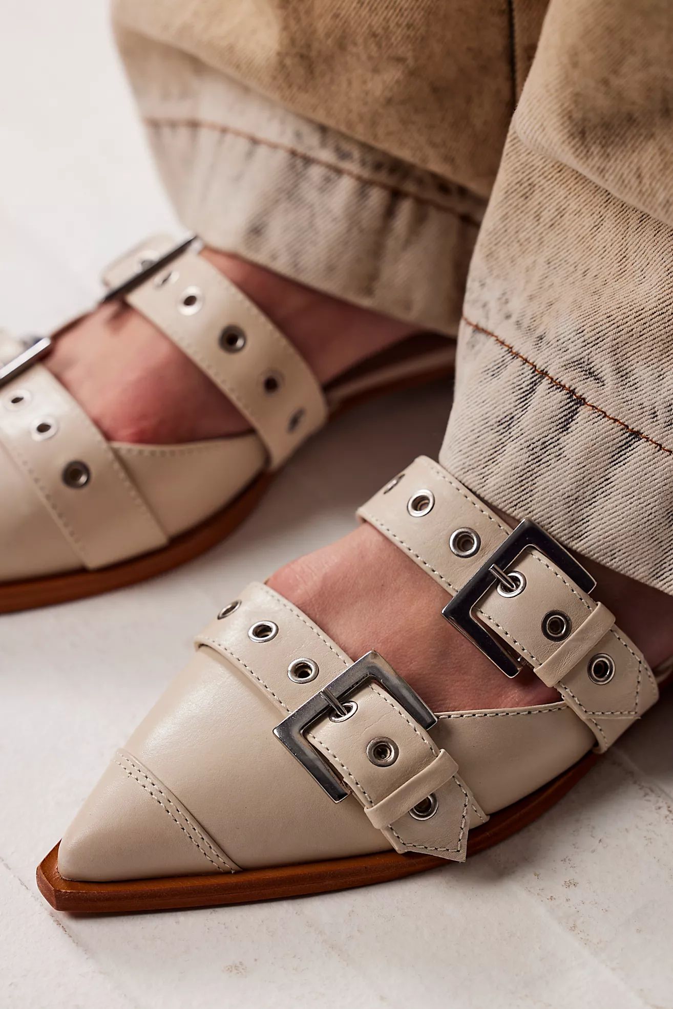 Penny Buckle Mules | Free People (Global - UK&FR Excluded)