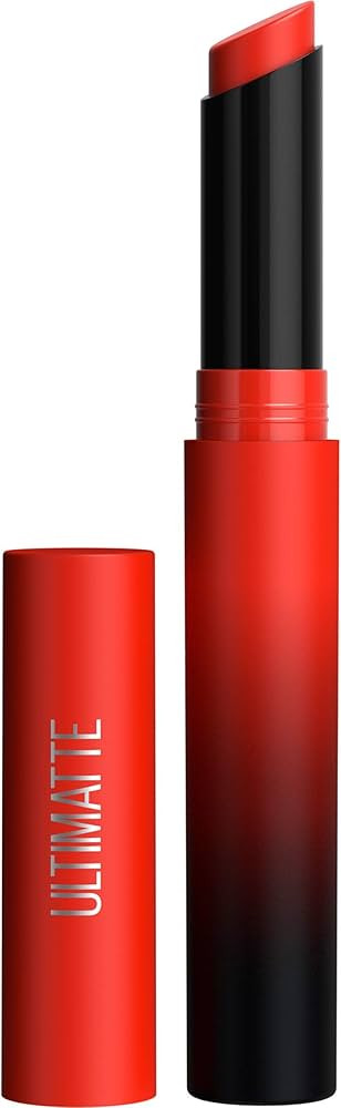 Maybelline Color Sensational Ultimatte Matte Lipstick, Non-Drying, Intense Color Pigment, More Sc... | Amazon (US)