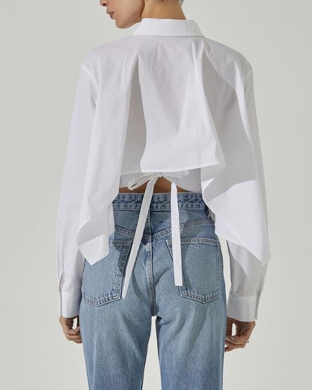 White button down top
Jeans
Denim 


#LTKfindsunder100