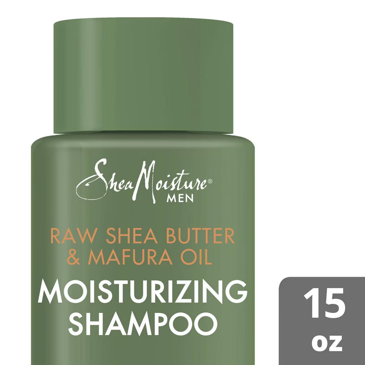 SheaMoisture Men Moisturizing Shampoo - Raw Shea Butter & Mafura Oil - 15 fl oz | Target