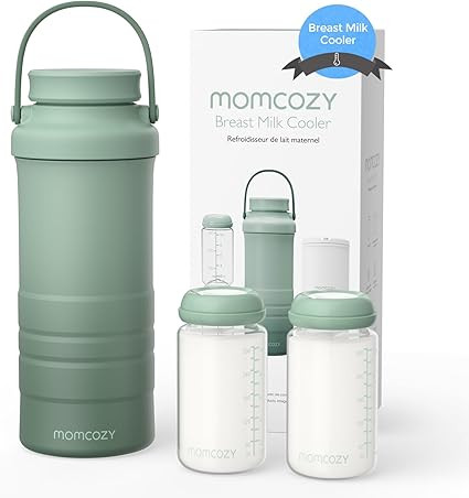 Momcozy 22oz Portable Breast Milk Cooler for Outdoor, Life Saver with 360° Total Cooling for 24 ... | Amazon (US)
