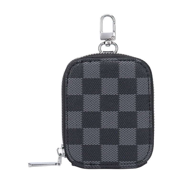 Daisy Rose Rectangle Checkered Coin Purse Pouch Change Wallet Holder with clasp - PU Vegan Leathe... | Walmart (US)