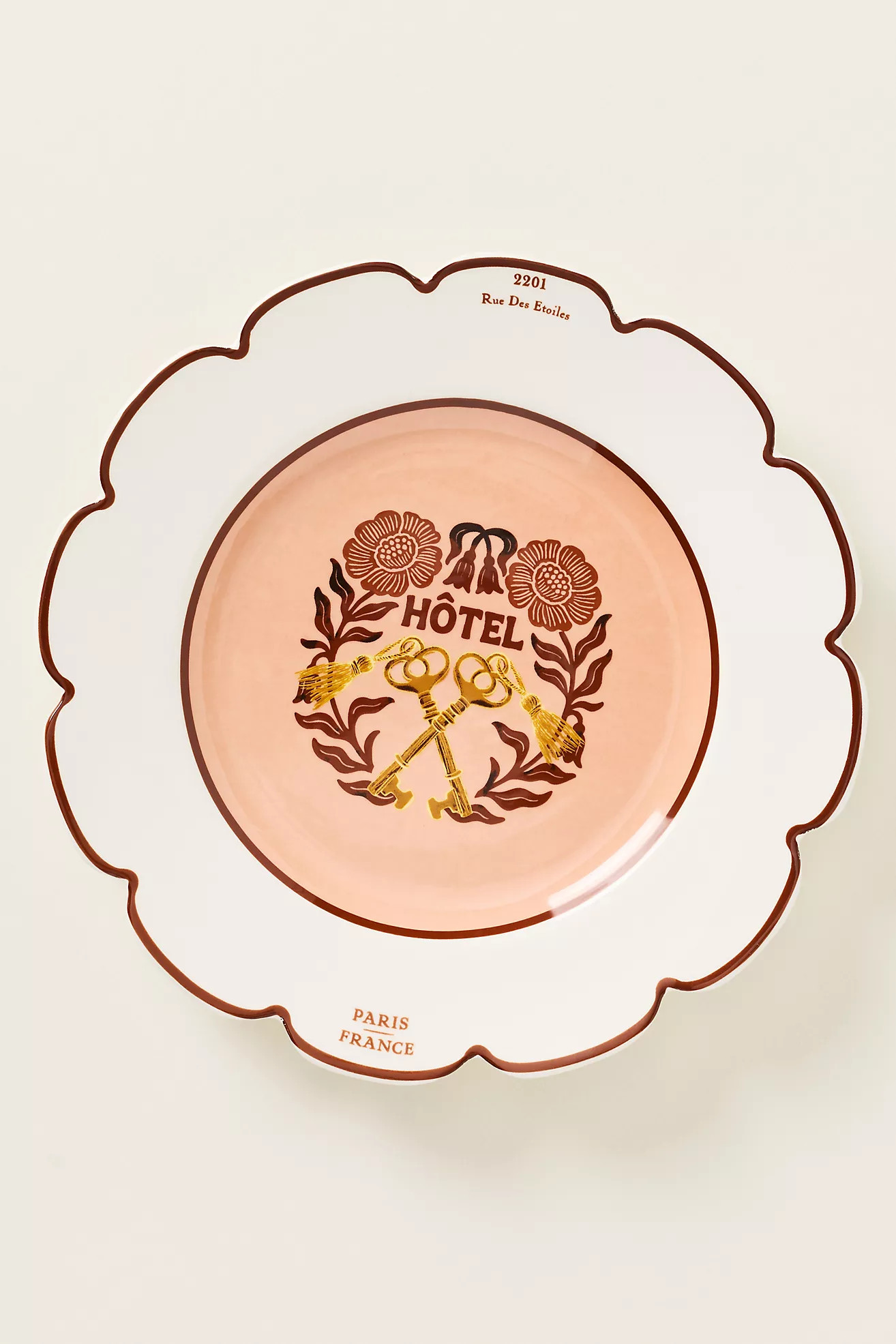 Reverie Stoneware Dessert Plate | Anthropologie (US)