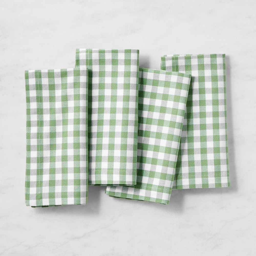 AERIN x Williams Sonoma Gingham Napkins, Set of 4 | Williams-Sonoma