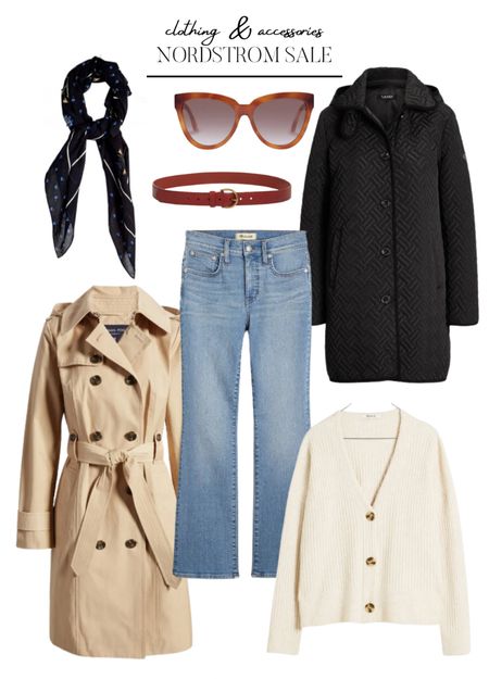 Nordstrom Anniversary Sale - clothing & accessories picks
Barbour, trench, cropped denim, cardigan, scarf, le specs
#classicstyle #frenchgirl 

#LTKxNSale #LTKstyletip