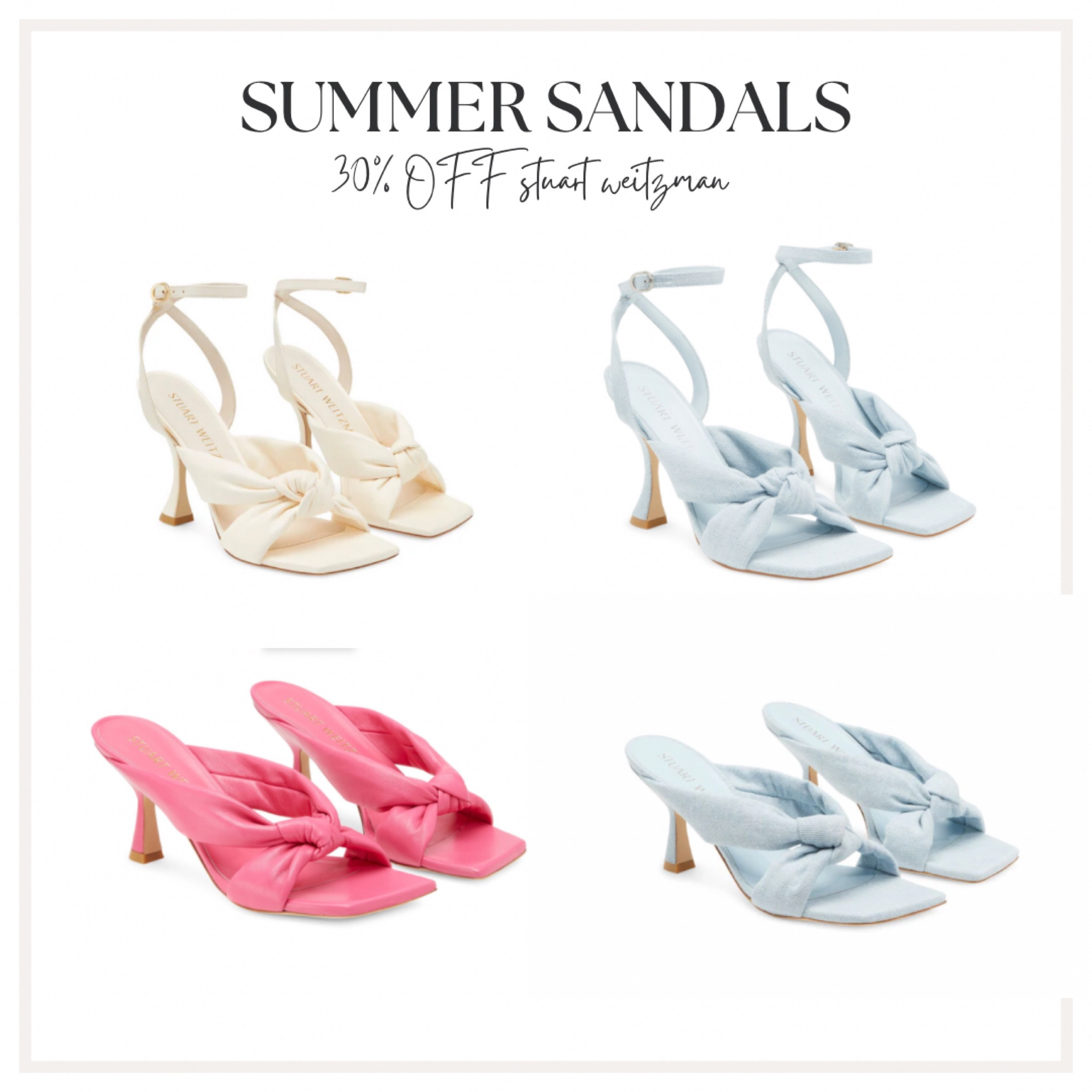 Perfect summer sandals for Memorial Day weekend sale 

#LTKFind #LTKsalealert