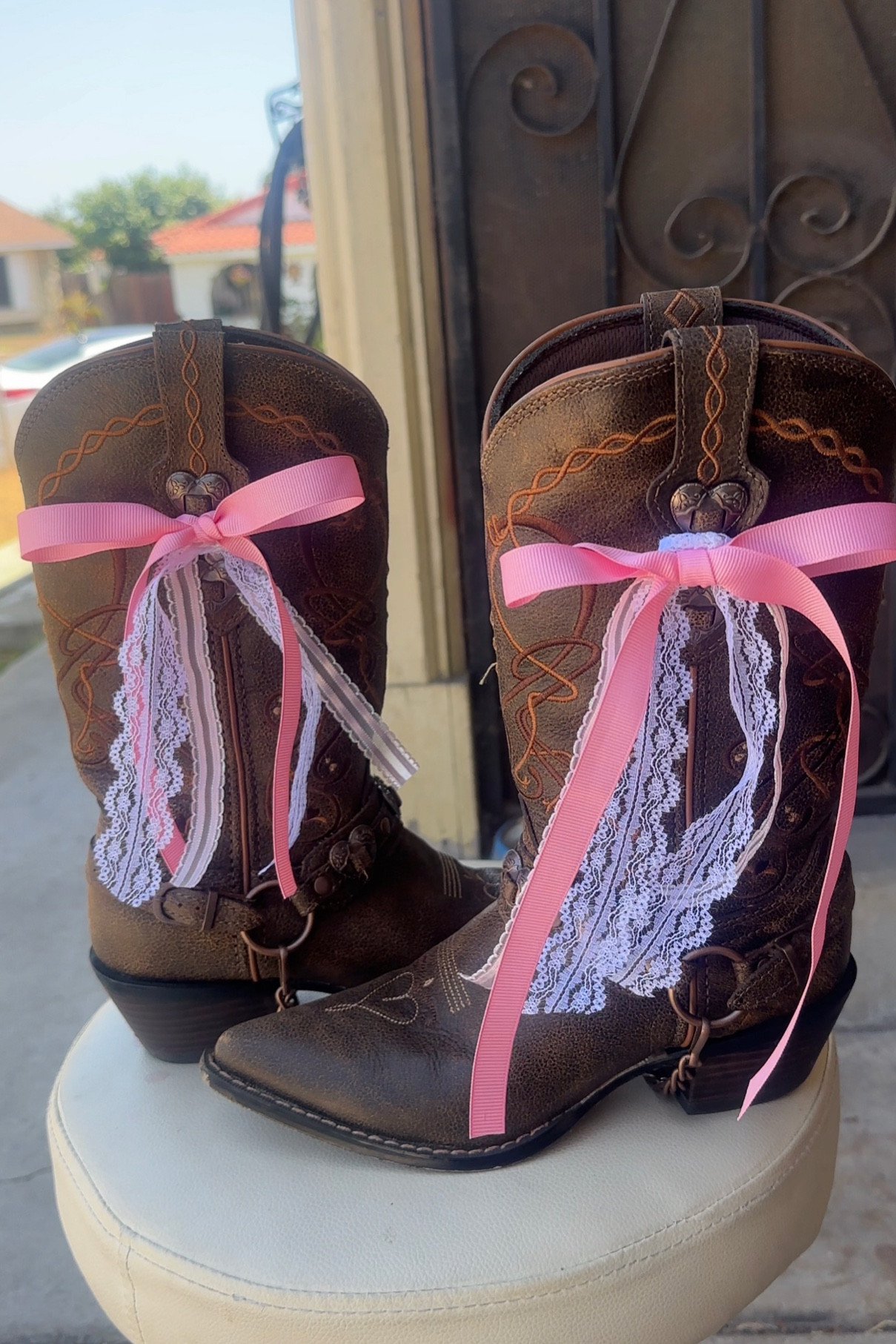 adding ribbon to my boots 🎀💕

#LTKShoeCrush #LTKStyleTip #LTKU