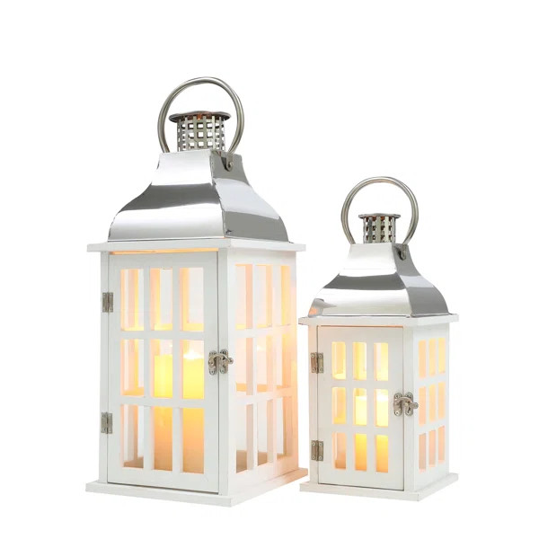 2 Piece Tabletop Lantern Set | Wayfair North America