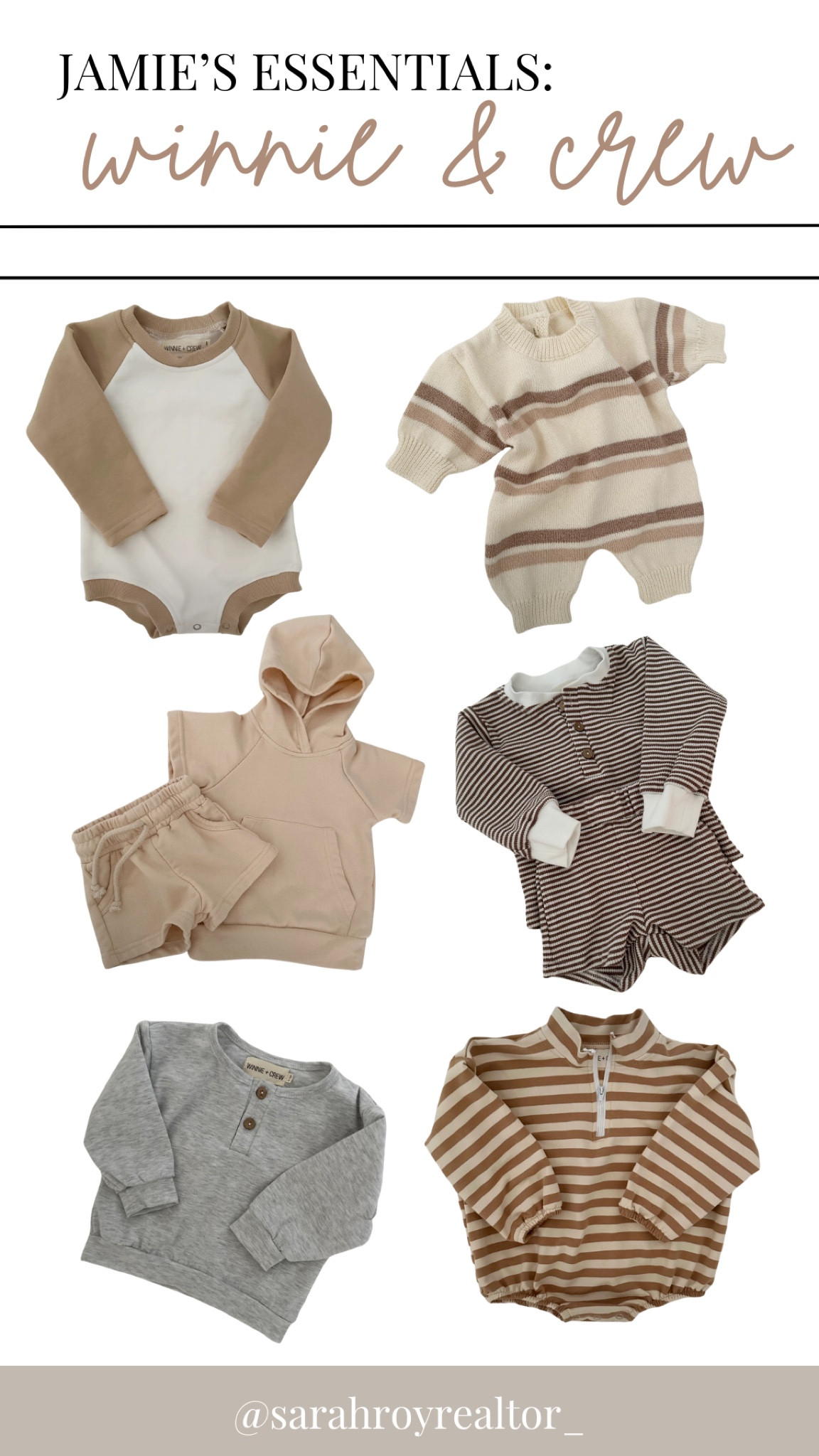 We love Winnie & Crew for Jameson! They have super cute basics as well as some fun, more unique pieces. 
Use code: NEWTOTHECREW for 15% off 🫶🏼

#LTKbaby #LTKfindsunder50