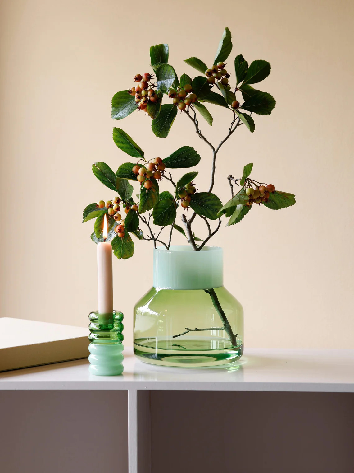 Kerzenhalter Hoop aus Borosilikatglas | Westwing EU