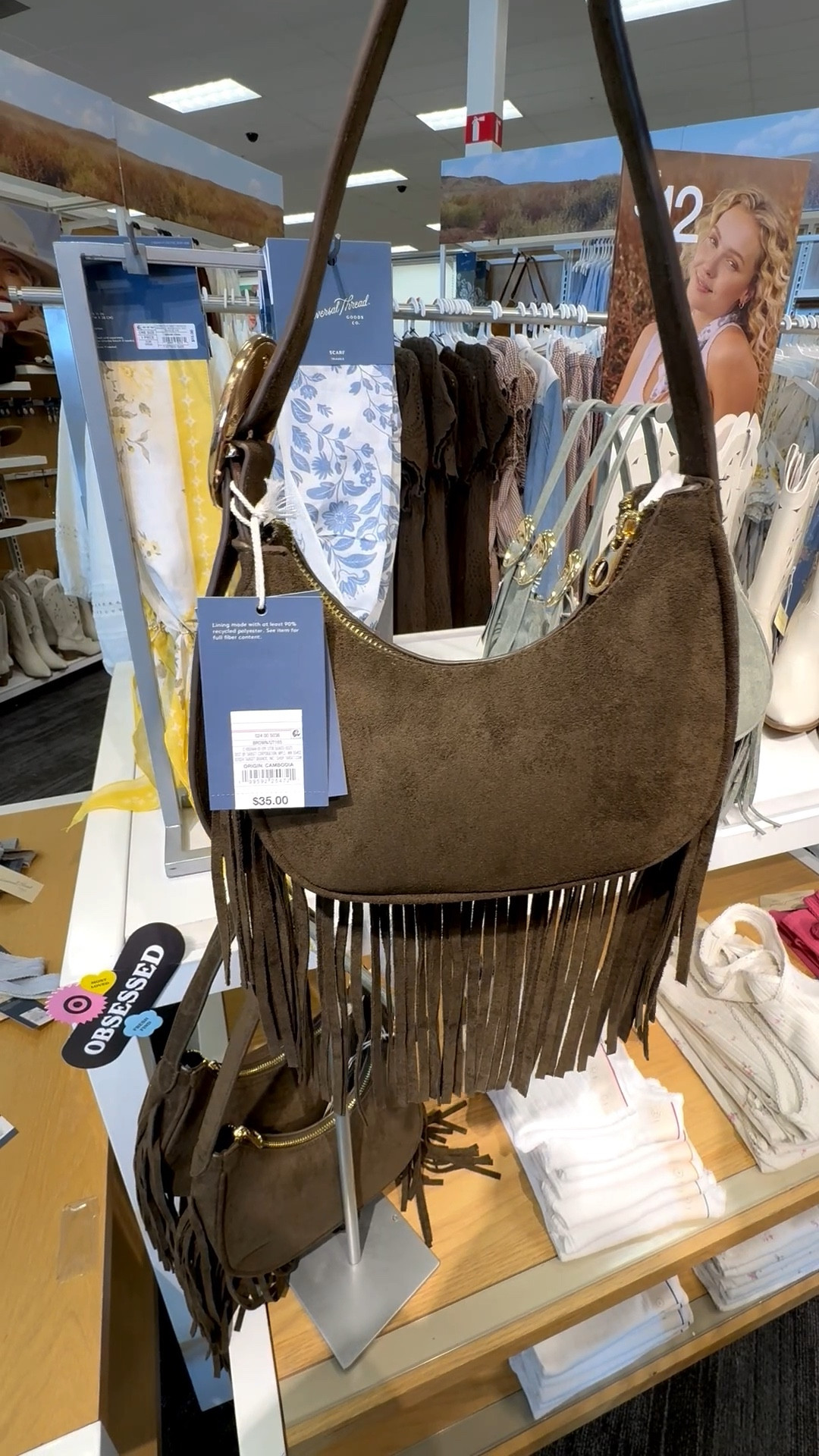 Target Fringe Bag | Western Bag | Western Style | Suede Bag 

#LTKootd #LTKSeasonal