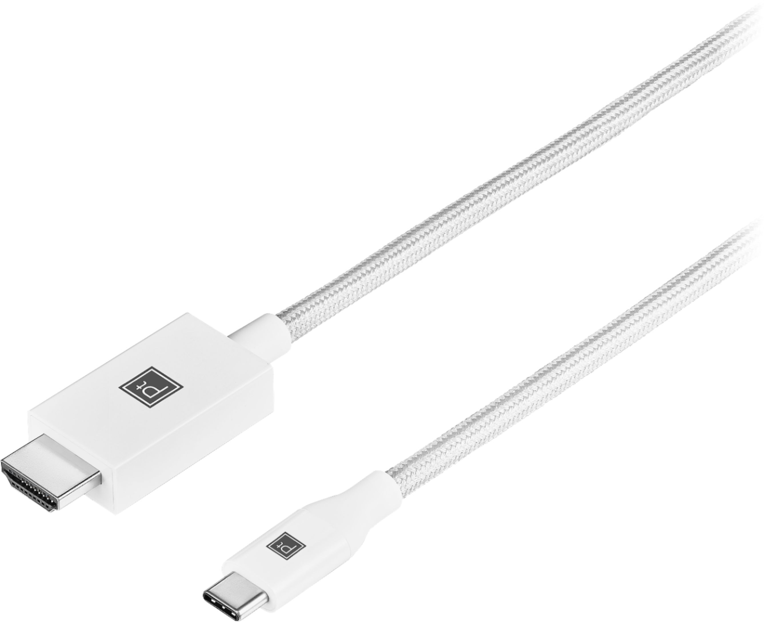 Platinum™ 6.6' USB-C to HDMI Cable White PT-AFCCH - Best Buy | Best Buy U.S.