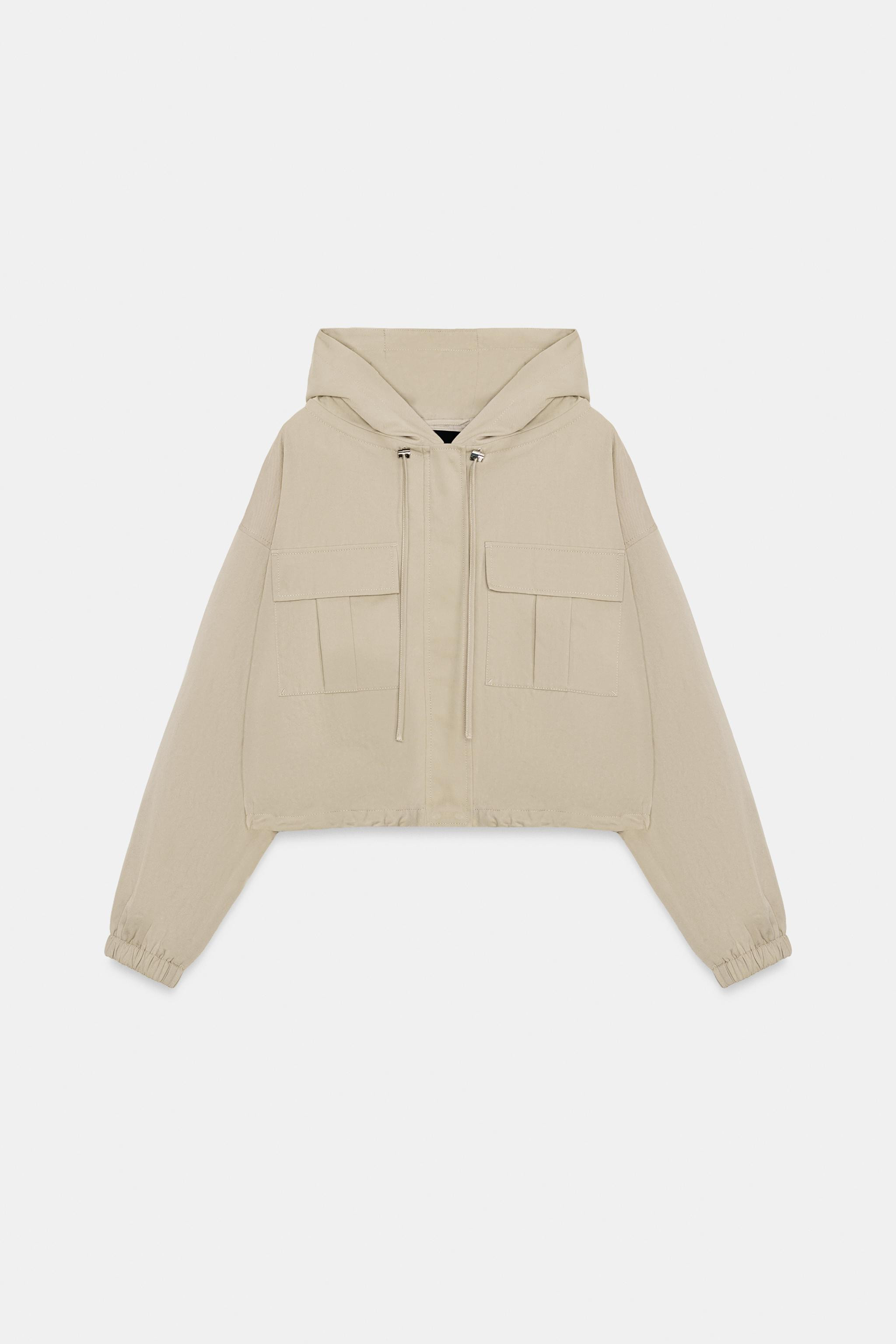 HOODED BALLOON JACKET | Zara US