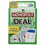 MONOPOLY Deal Card Game, Quick-Playing Card Game for 2-5 Players,, Christmas Stocking Stuffers, G... | Amazon (US)