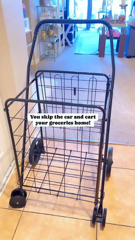 Shop my foldable utility grocery shopping cart! 

✨ Click on the “Shop  AMAZON FIND collage” collections on my LTK to shop.  Follow me @winsometaylorstyle for daily shopping trips and styling tips! Seasonal, home, home decor, decor, kitchen, beauty, fashion, winter,  valentines, spring, Easter, summer, fall!  Have an amazing day. xo💋

#LTKhome #LTKVideo #LTKsalealert