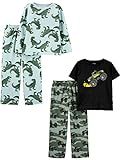 Simple Joys by Carter's Boys' 4-Piece Poly Pajamas | Amazon (US)